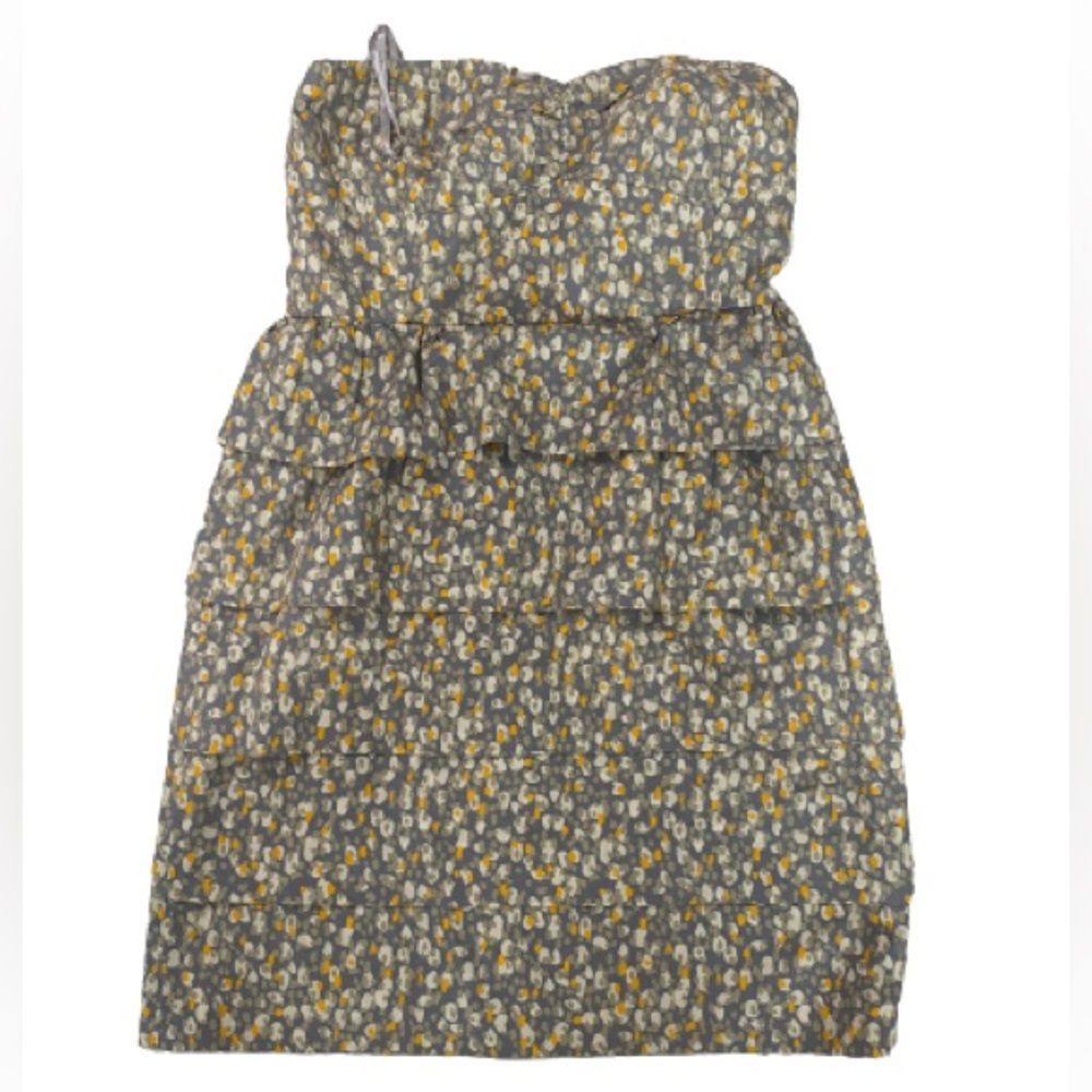 J crew Factory strapless tiered dress